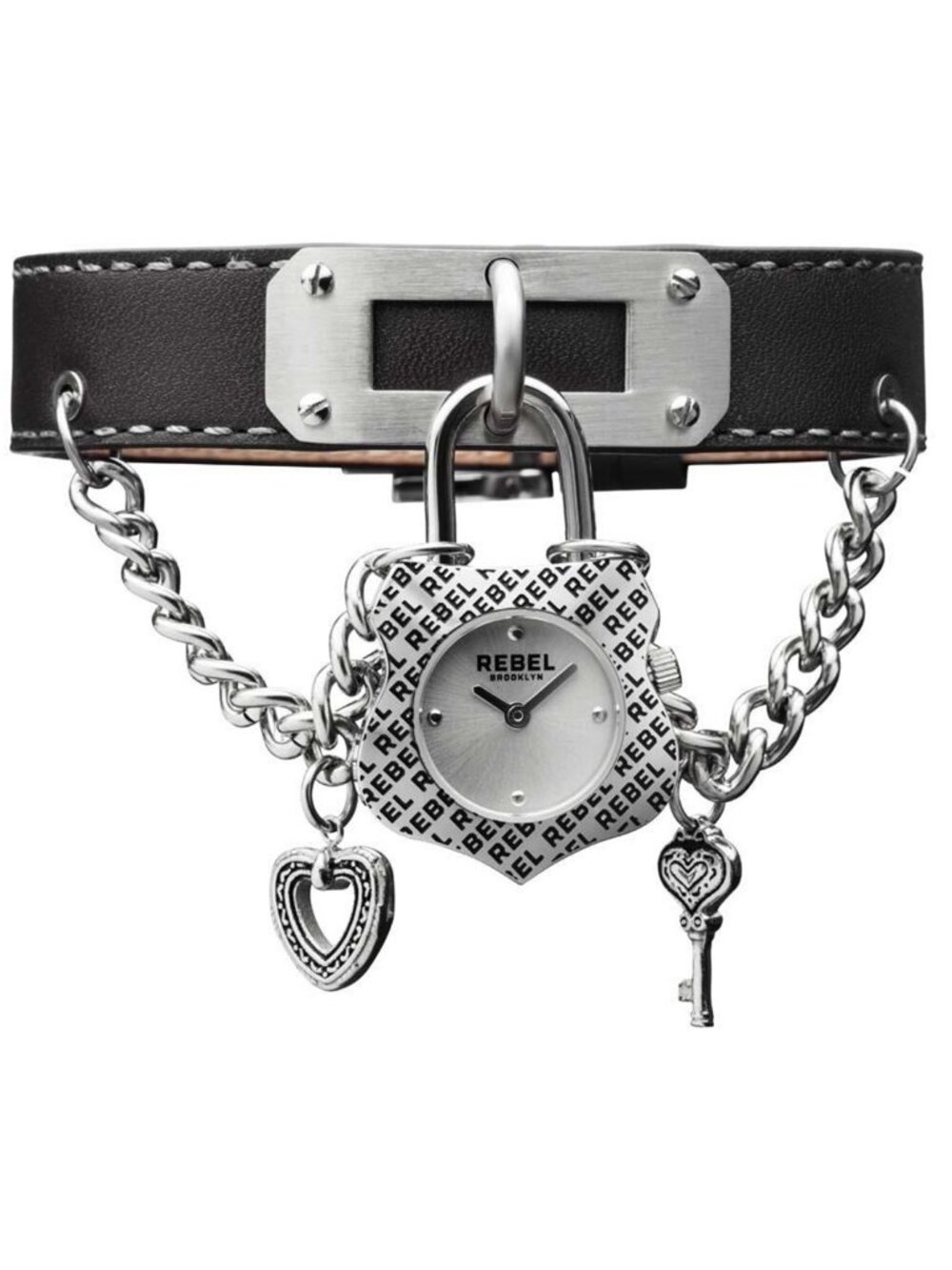 NWT Rebel Seagate Silver Dial Ladies Watch
